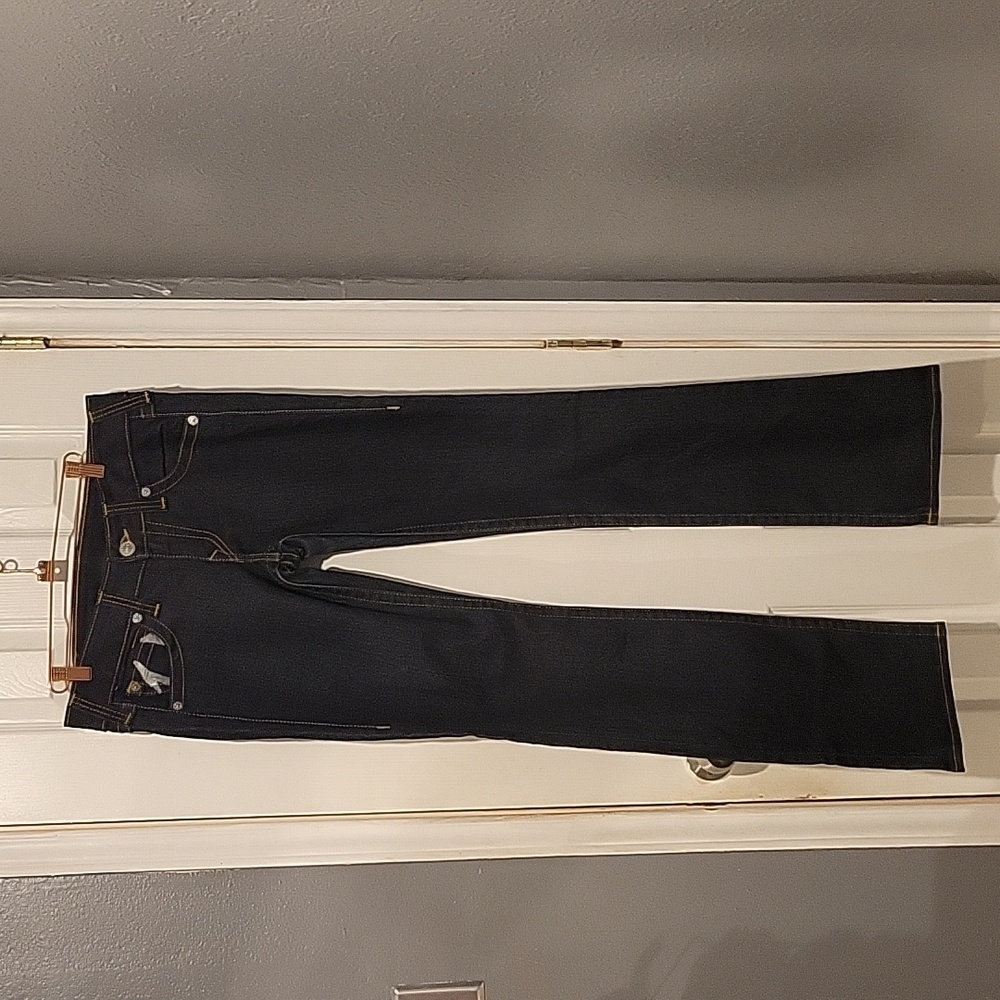 True Religion Dark Blue Boot Cut Jeans
